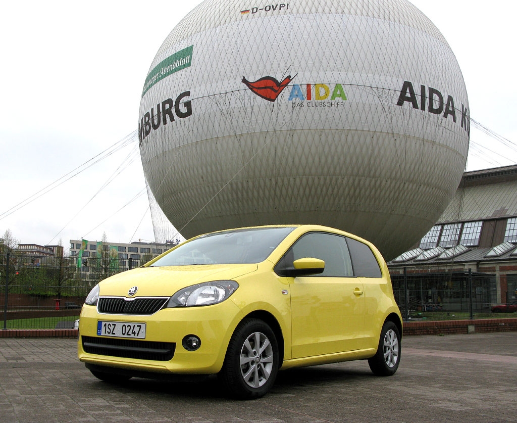 Nach VW Up und Seat Mii der Dritte im Bunde: Skoda Citigo. 