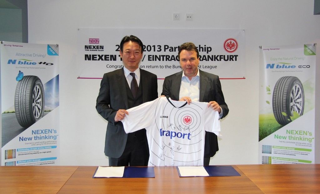 Nexen wird Partner von Eintracht Frankfurt