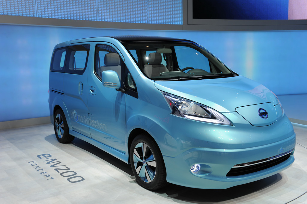 Nissan baut e-NV200 in Europa