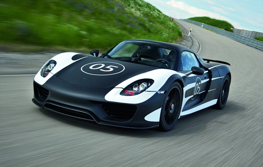 Porsche erprobt den 918 Spyder