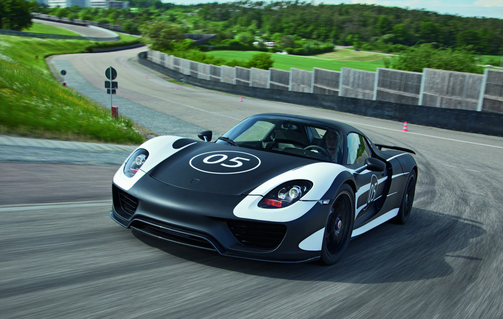 Porsche erprobt den 918 Spyder