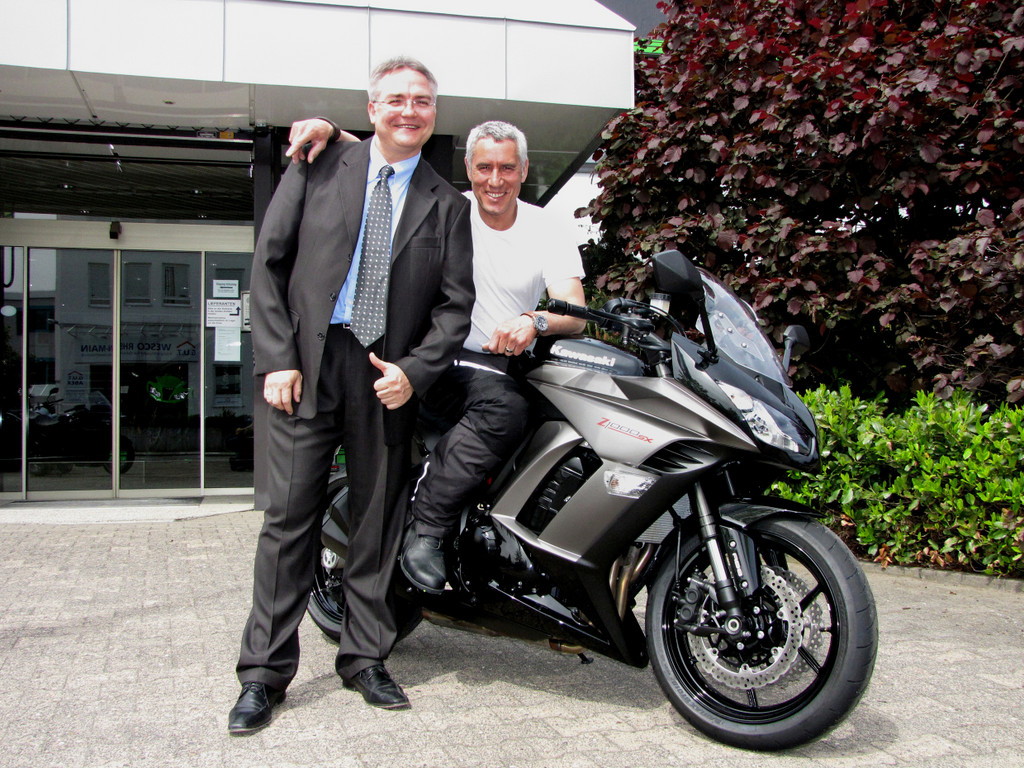 Ralph Herforth fährt Kawasaki Z 1000 SX