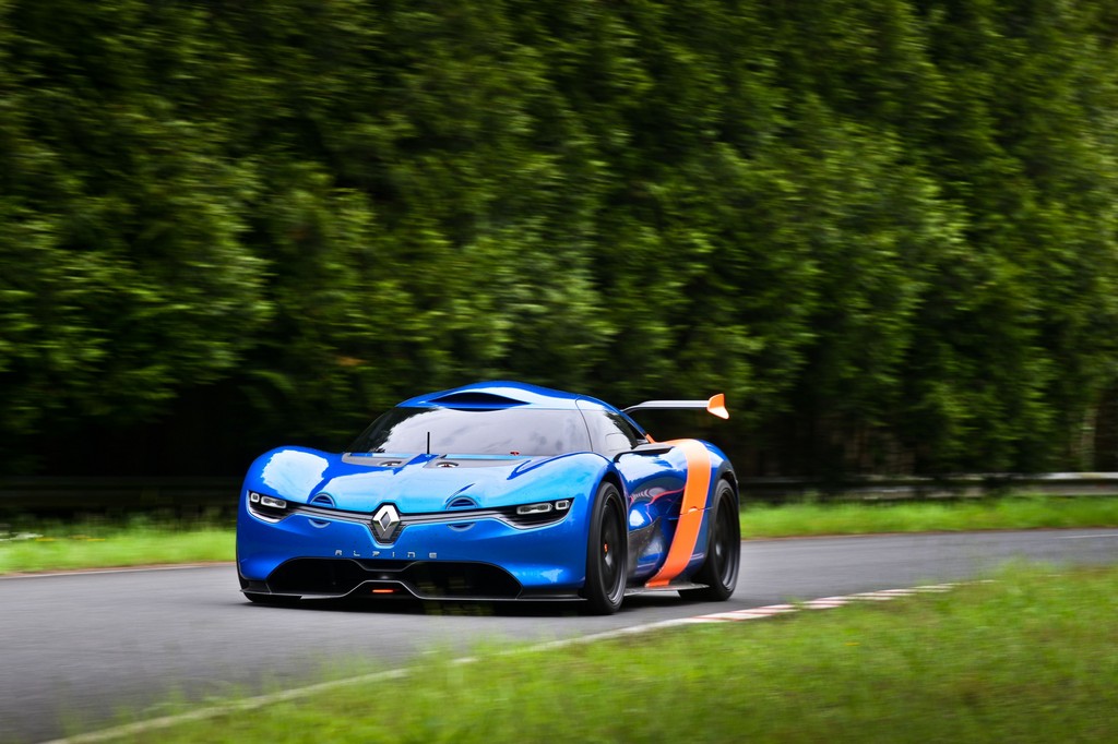 Renault präsentiert Alpine-Studie A110-50