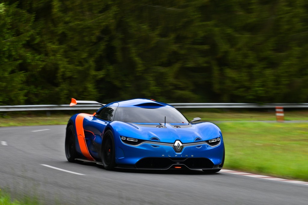 Renault präsentiert Alpine-Studie A110-50