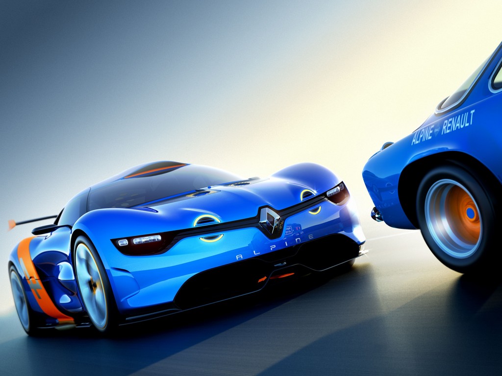 Renault präsentiert Alpine-Studie A110-50