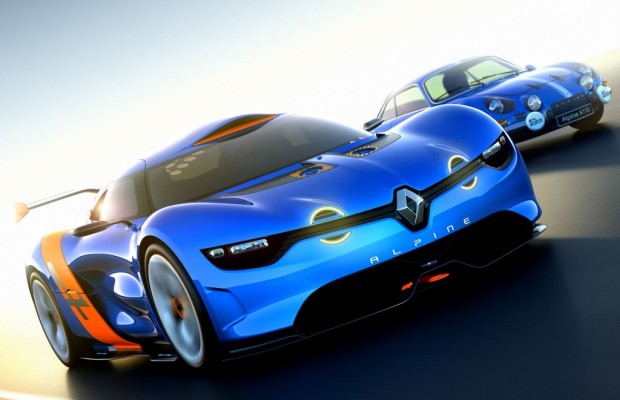 Renault präsentiert Alpine-Studie A110-50