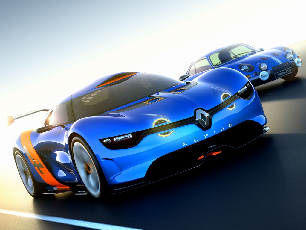 Renault präsentiert Alpine-Studie A110-50