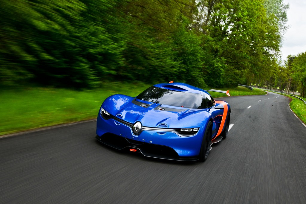 Renault präsentiert Alpine-Studie A110-50