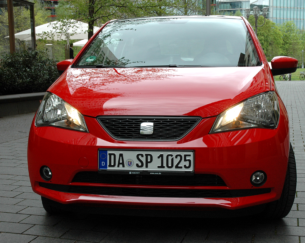 Seat Mii: Blick auf die Frontpartie. 
