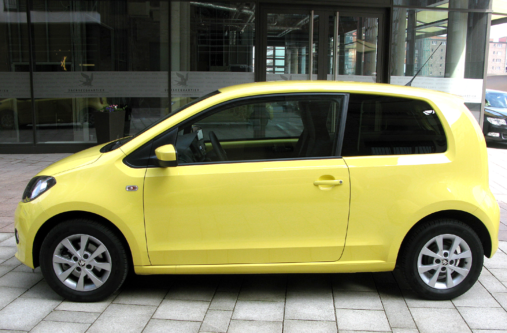 Skoda Citigo: So sieht der Dreitürer von der Seite aus ... 