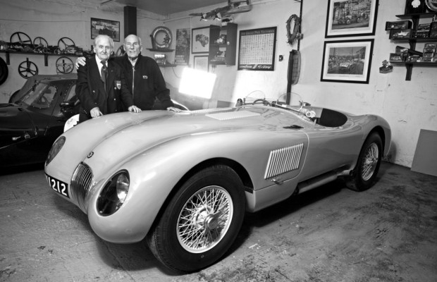 Stirling Moss und Jaguar feiern die Scheibenbremse
