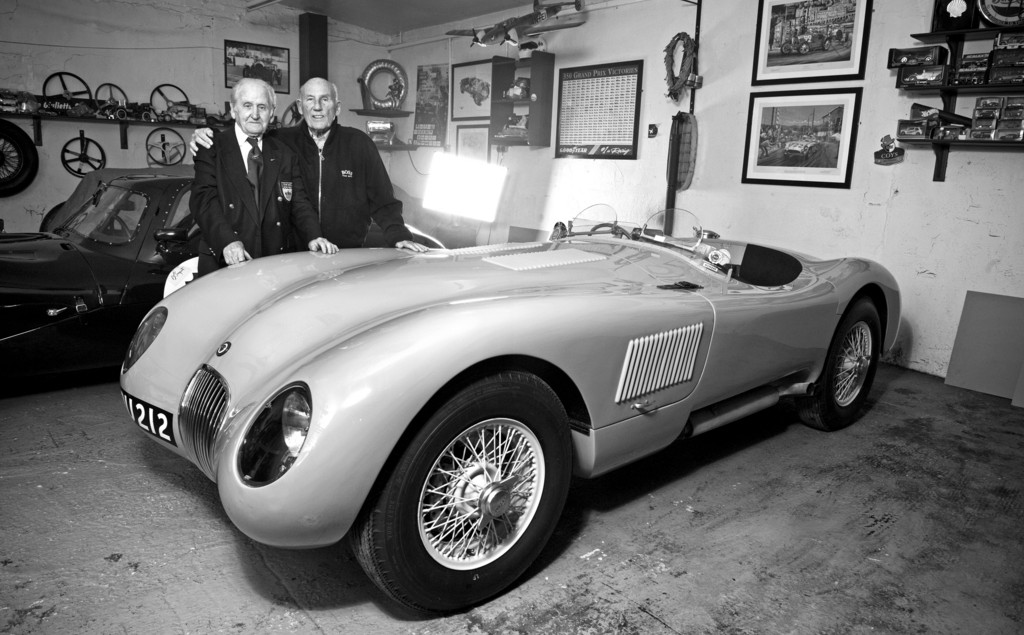 Stirling Moss und Jaguar feiern die Scheibenbremse