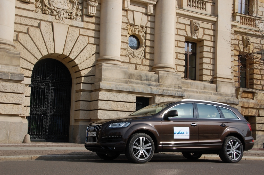 Test Audi Q7 – Prähistorischer Raumgleiter