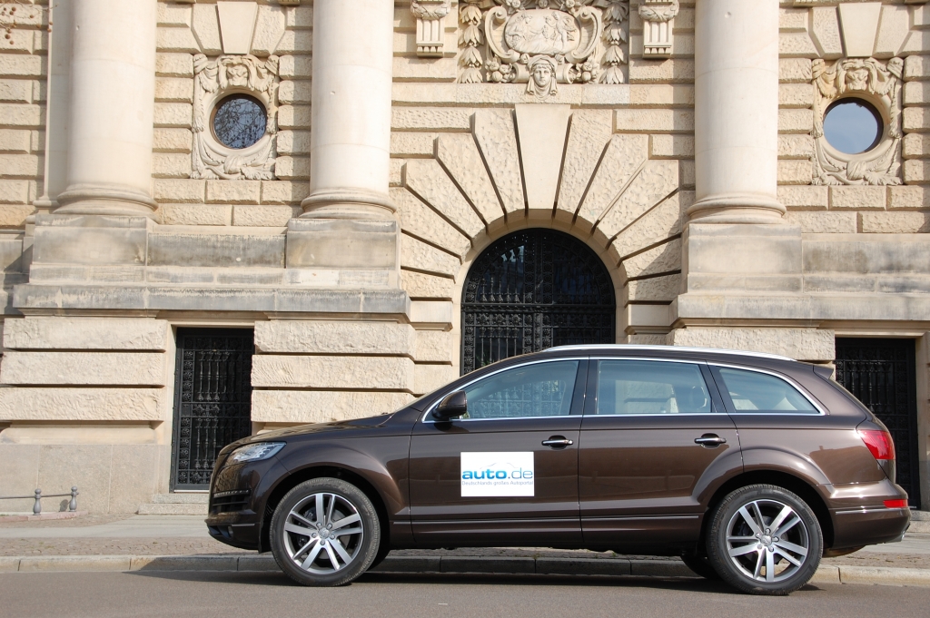 Test Audi Q7 – Prähistorischer Raumgleiter