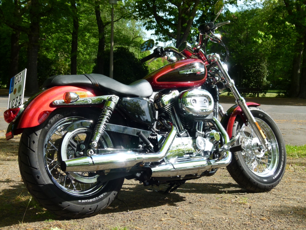 Test Harley-Davidson XL 1200 C: Antistress-Therapie aus Übersee