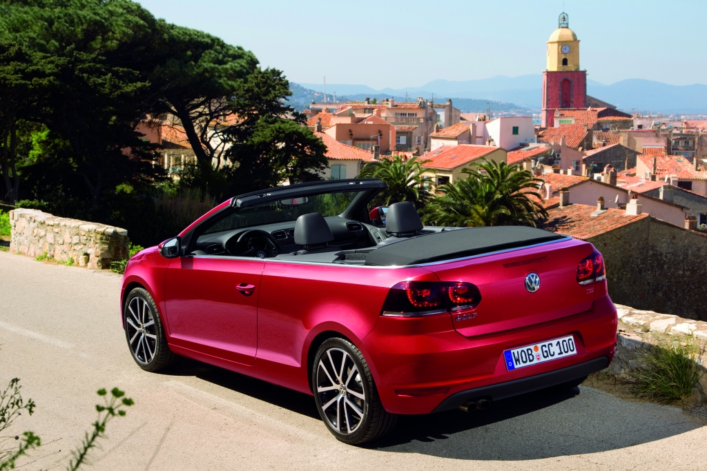 Test: VW Golf Cabriolet 1.6 TDI Blue Motion - Das reicht!