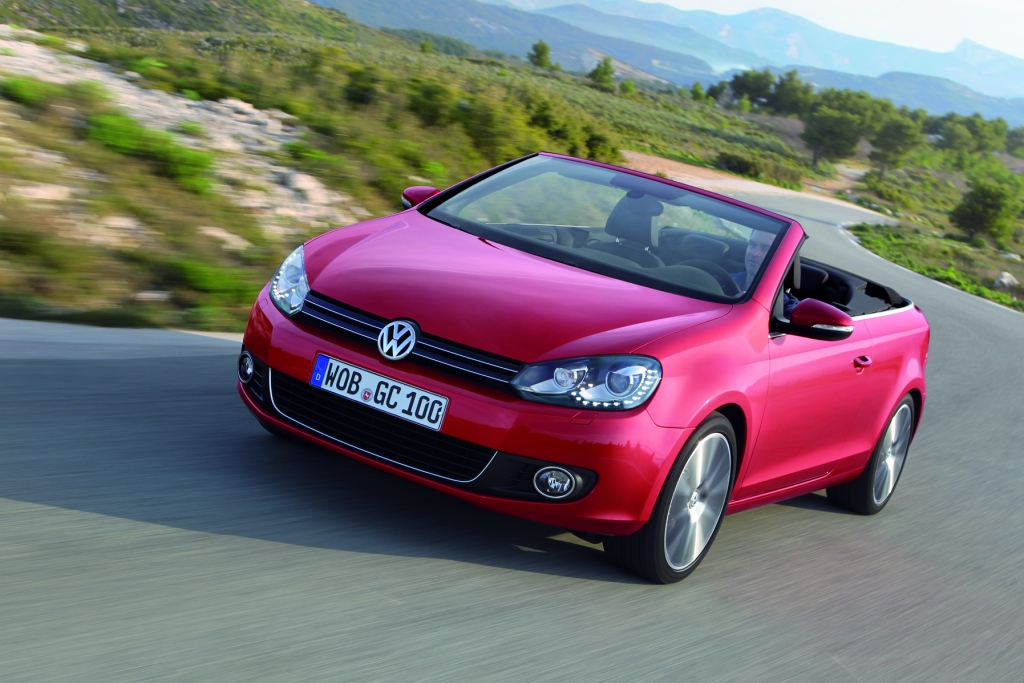 Test: VW Golf Cabriolet 1.6 TDI Blue Motion - Das reicht!