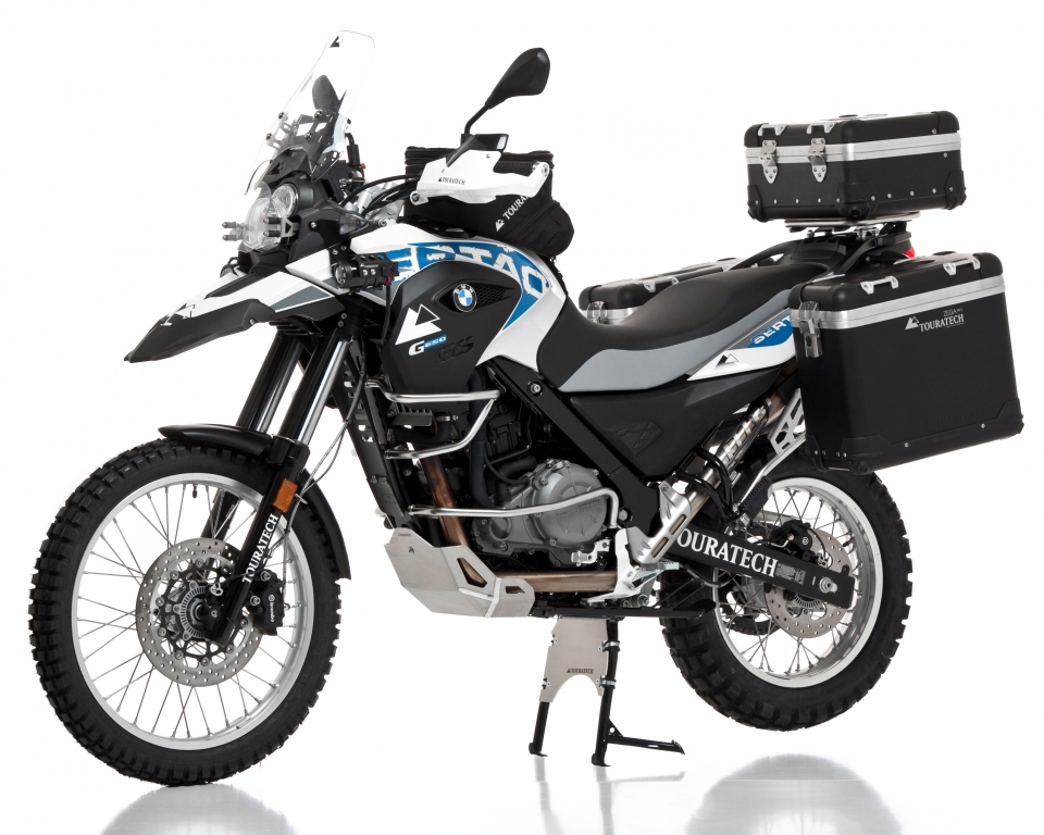 Touratech rüstet BMW F 650 GS Sertao aus