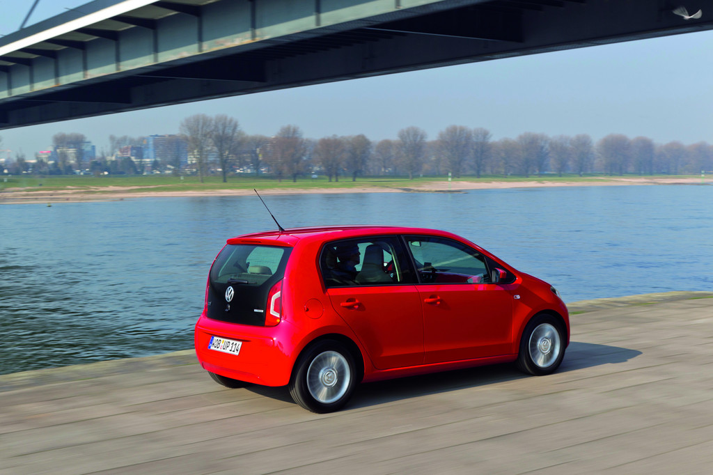 Viertüriger Volkswagen Up ist im Handel