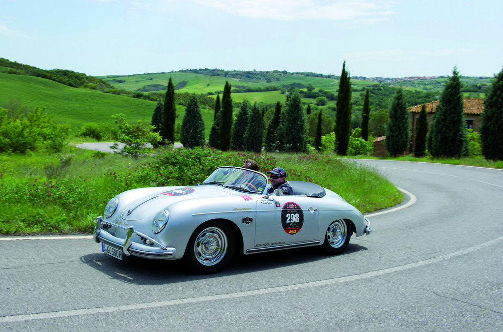 Volkswagen-Konzern startete mit 17 Autos bei der Mille Miglia