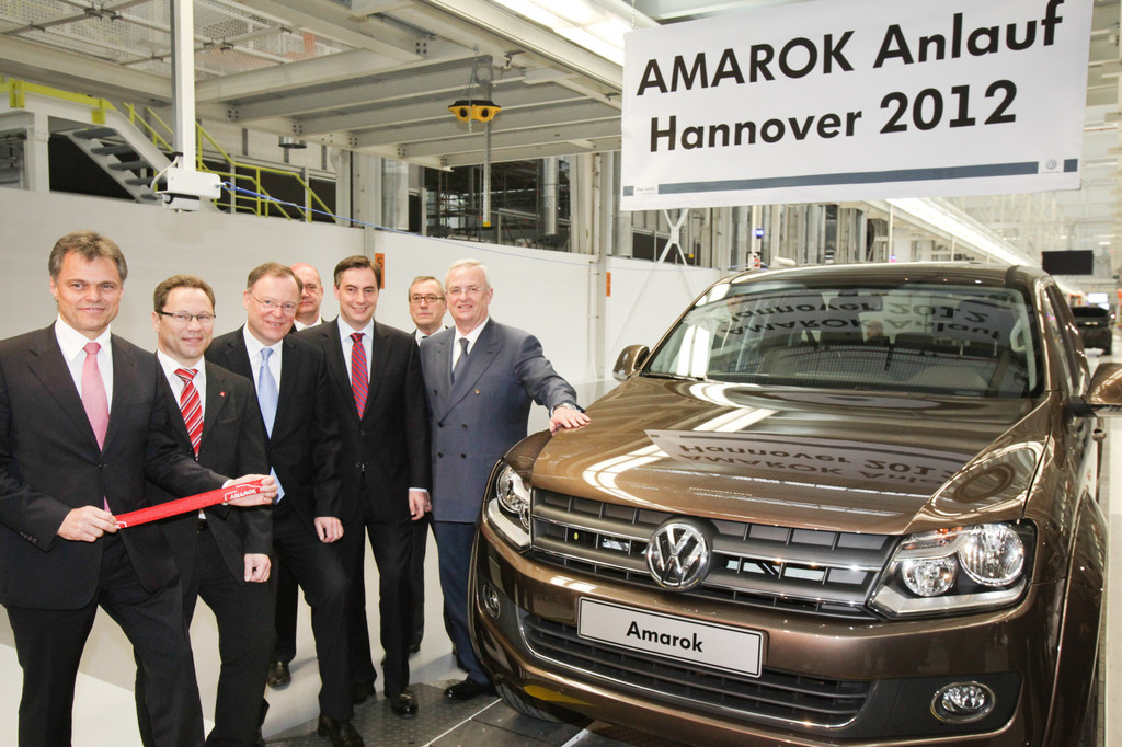Volkswagen weiht Amarok-Fertigung in Hannover ein