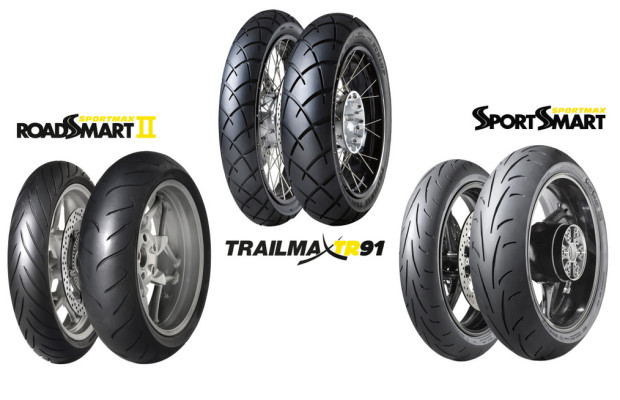 Weitere Freigaben für Motorradreifen von Dunlop
