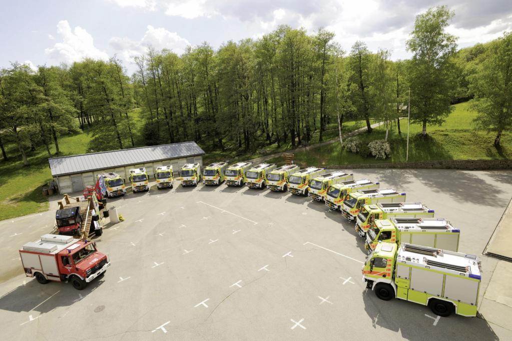 15 Unimog U 20 für die Tessiner Feuerwehr
