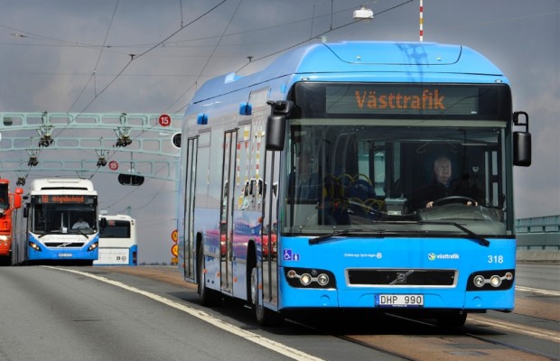 25 Volvo-Hybridbusse für Göteborg