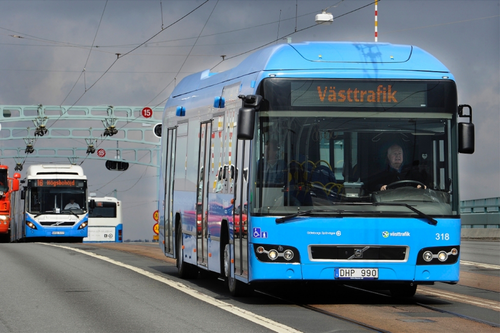 25 Volvo-Hybridbusse für Göteborg