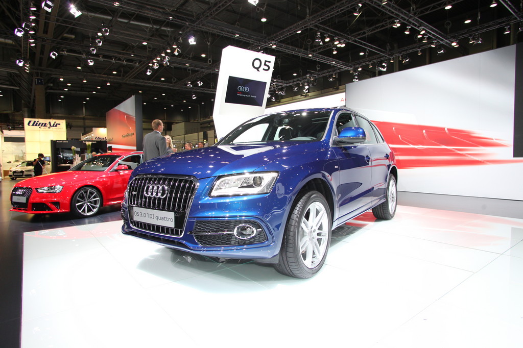 AMI 2012: Audi zeigt überarbeiteten Q5