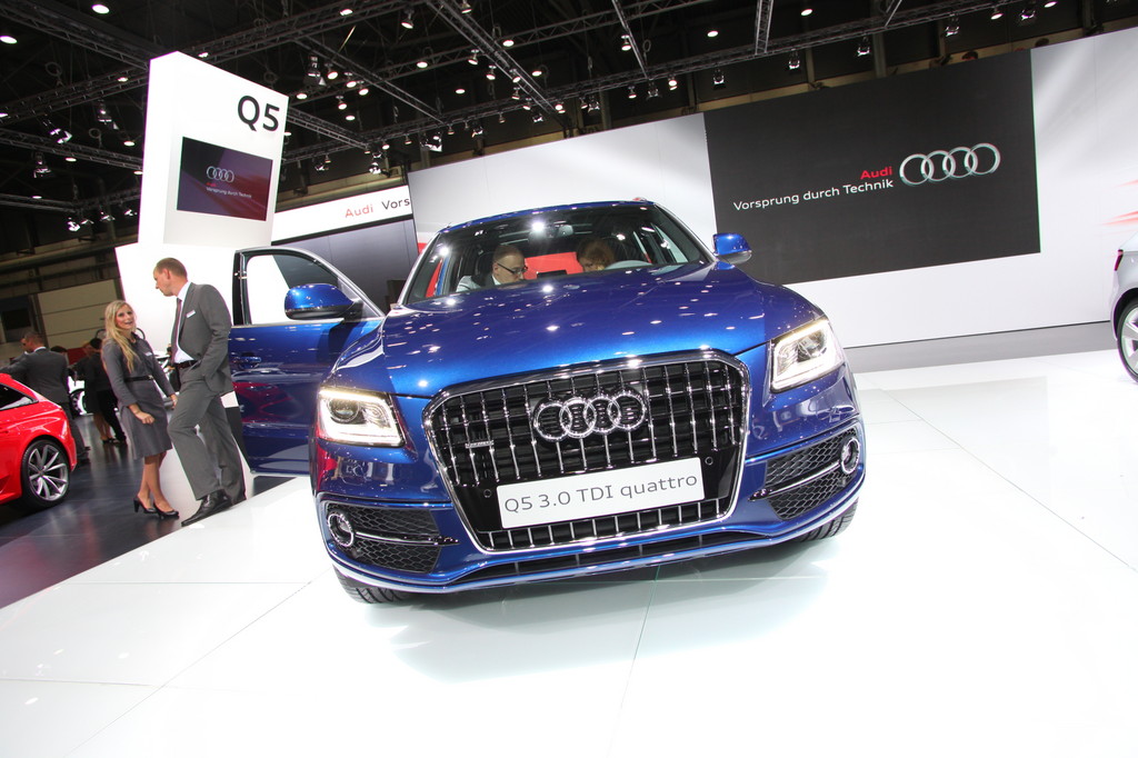AMI 2012: Audi zeigt überarbeiteten Q5