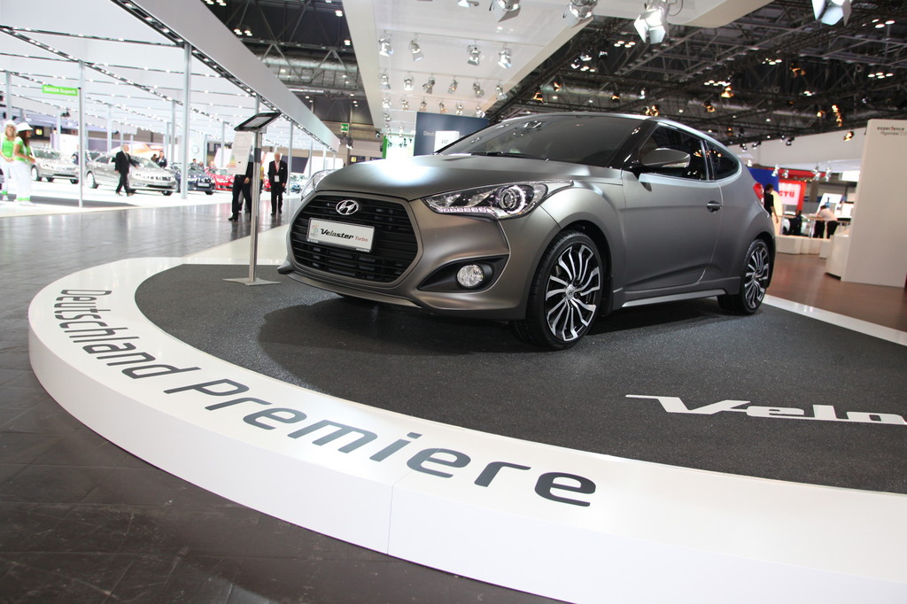 AMI 2012: Hyundai spendiert dem Veloster einen Turbo