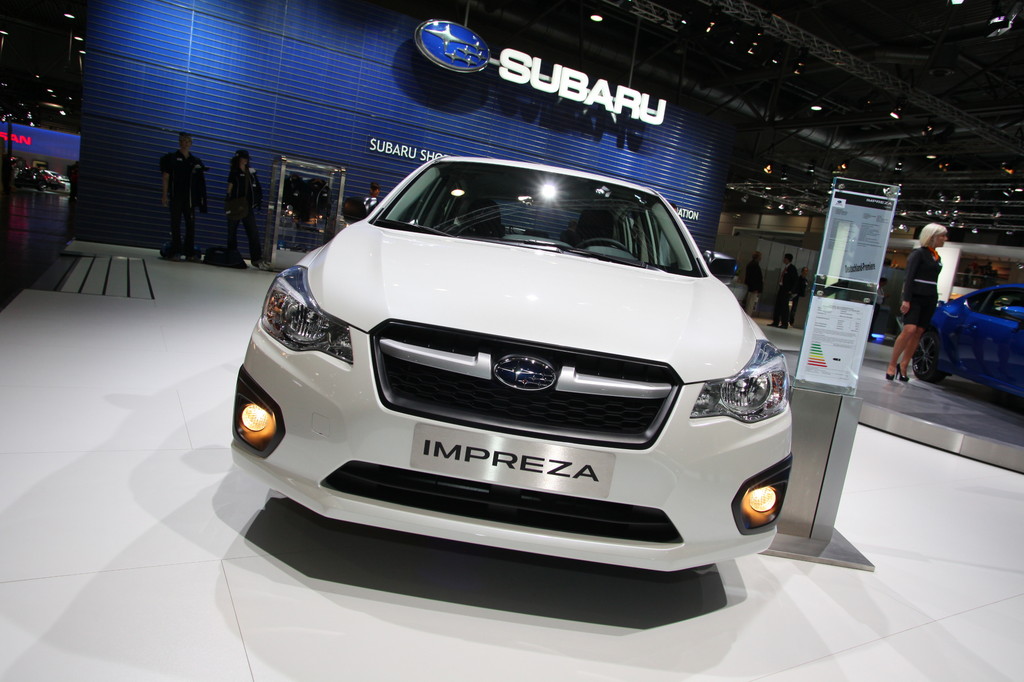 AMI 2012: Subaru mit zwei Neuheiten