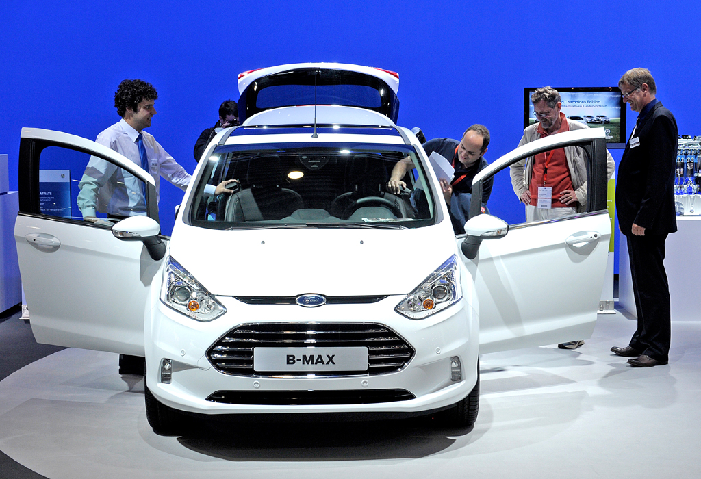 Aktueller Hingucker: Fords neuer Minivan B-Max startet im Herbst. 