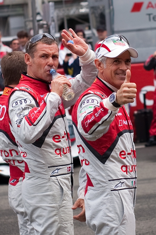 Audi fährt Sieg mit Hybrid-Auto in Le Mans ein
