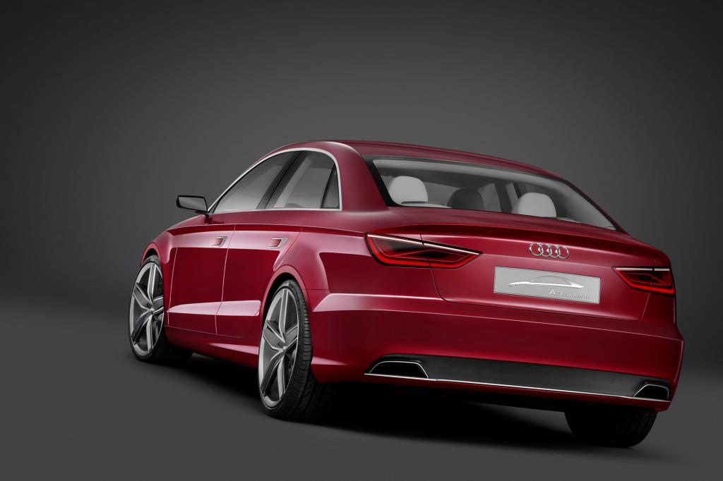 Audi hat bereits die Studie eines Stufenheck-A3 gezeigt