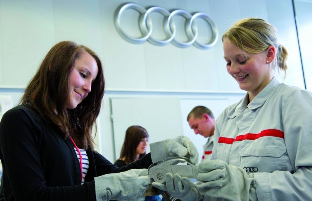 Audi informiert über Berufsstart 2013