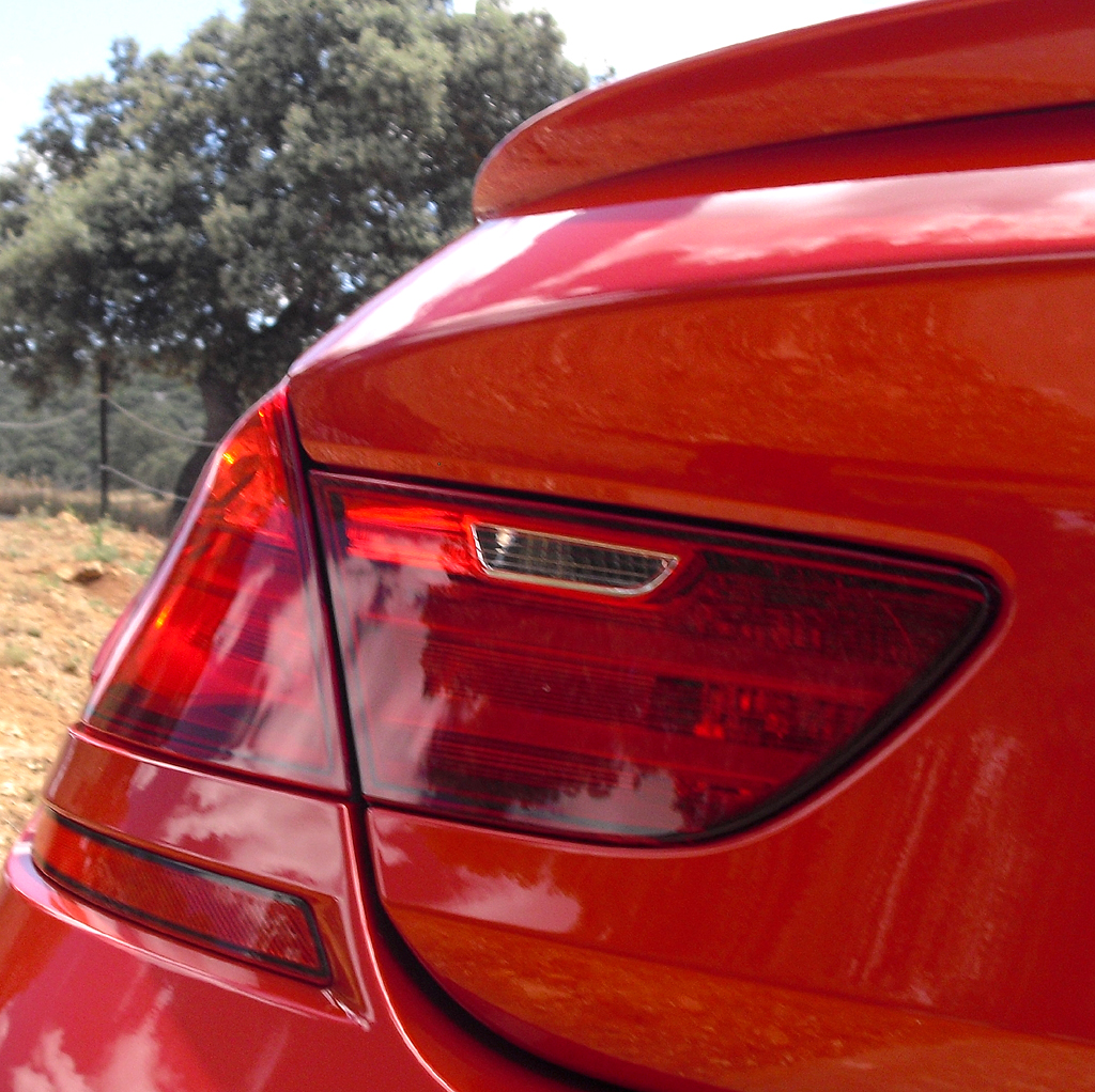 BMW M6: Moderne Leuchteinheit hinten. 