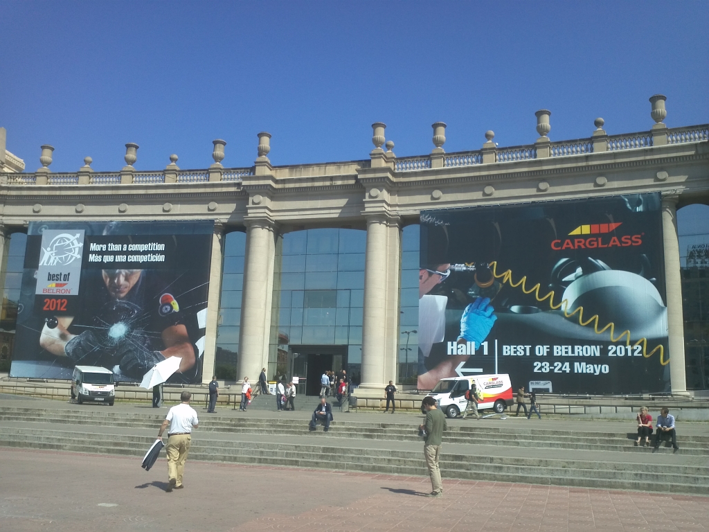 Best of Belron Barcelona 2012: Brite Steve Marelli ist weltbester Carglass-Monteur