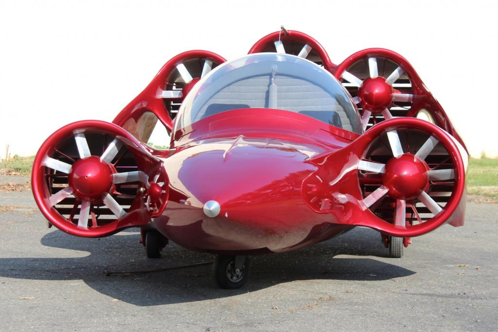 Das Skycar soll senkrecht starten können