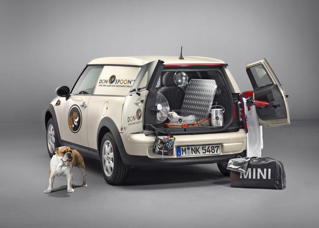 Dem schnöden Transport von Gütern hat sich Mini bei der Auffächerung seiner Modellpalette bislang verweigert. Das soll sich nun 