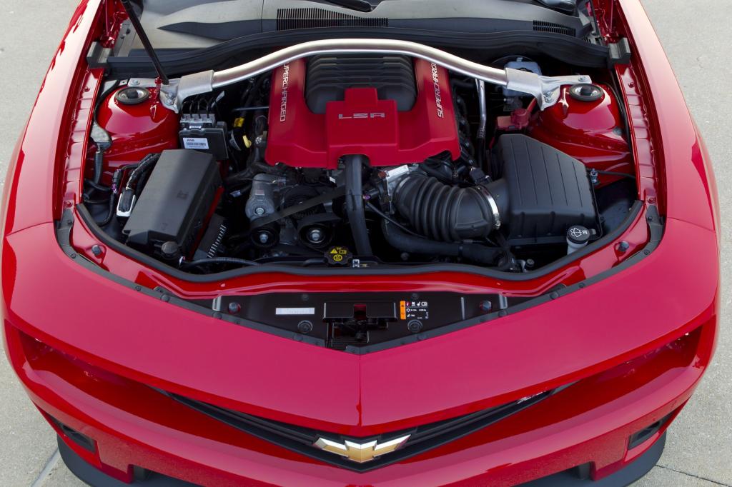 Der Motor stammt aus der Corvette
