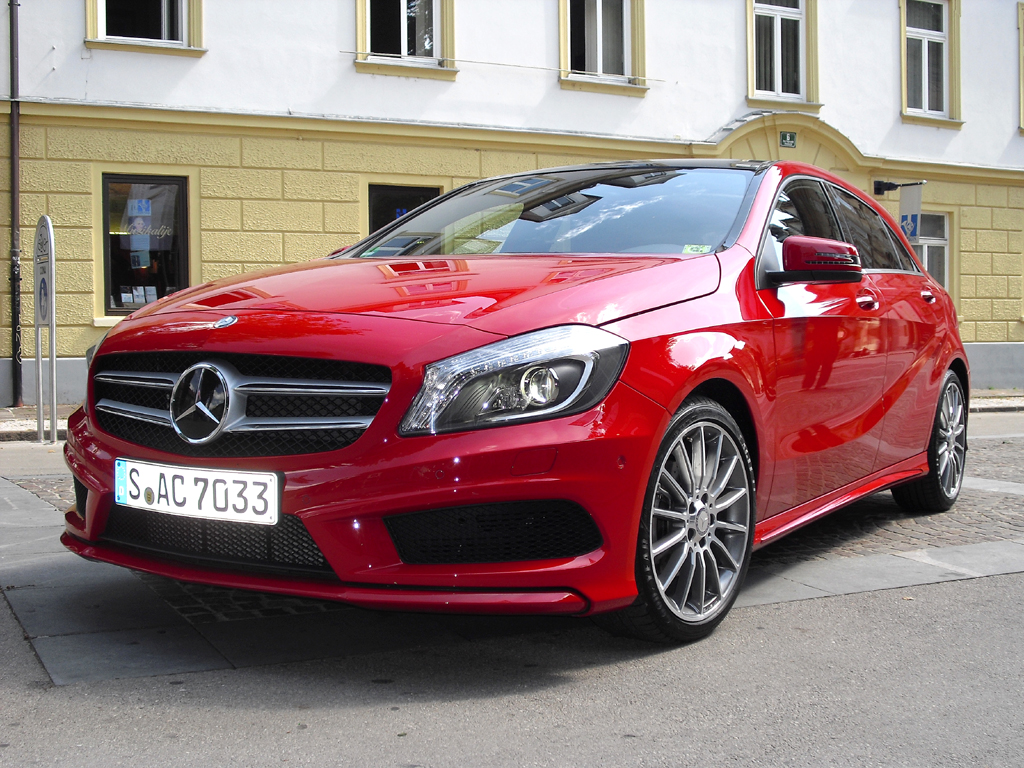 Deutlich sportlicher, nicht nur beim Aussehen: Mercedes A-Klasse. 