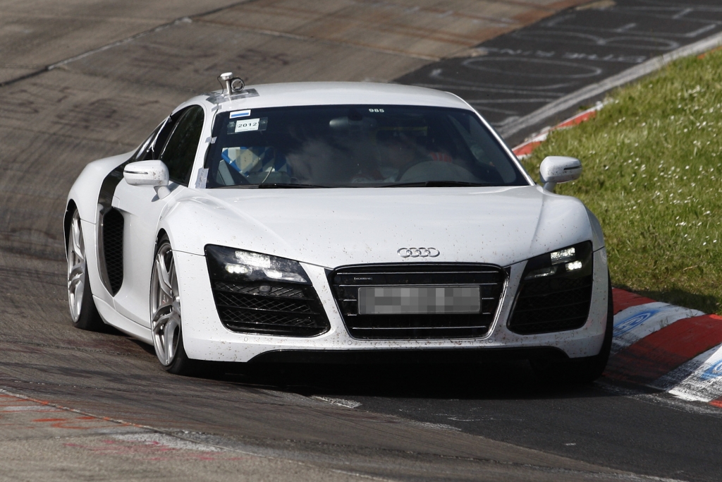 Erwischt Erlkönig Audi R8 – Facelift für den Racer