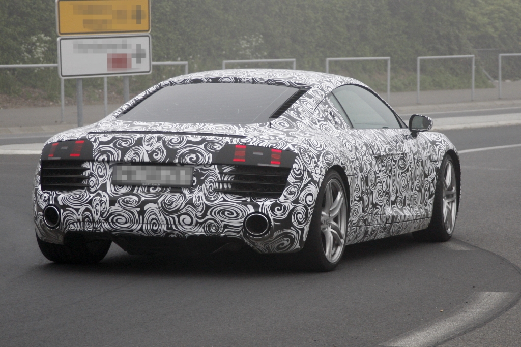 Erwischt Erlkönig Audi R8 – Facelift für den Racer