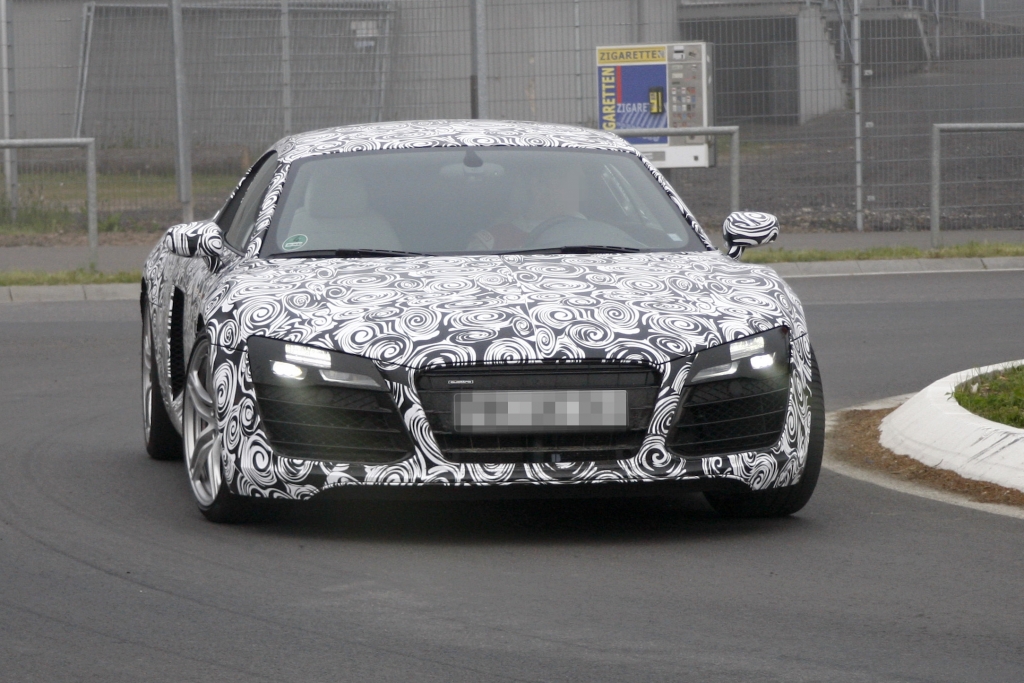 Erwischt Erlkönig Audi R8 – Facelift für den Racer