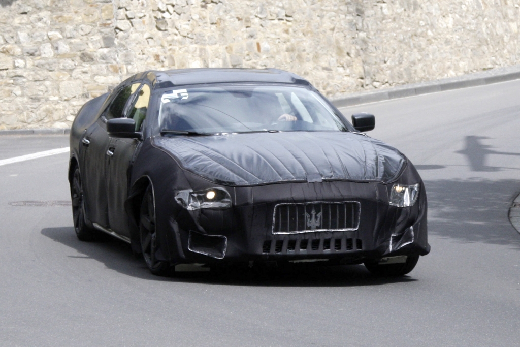 Erwischt: Erlkönig Maserati Quattroporte