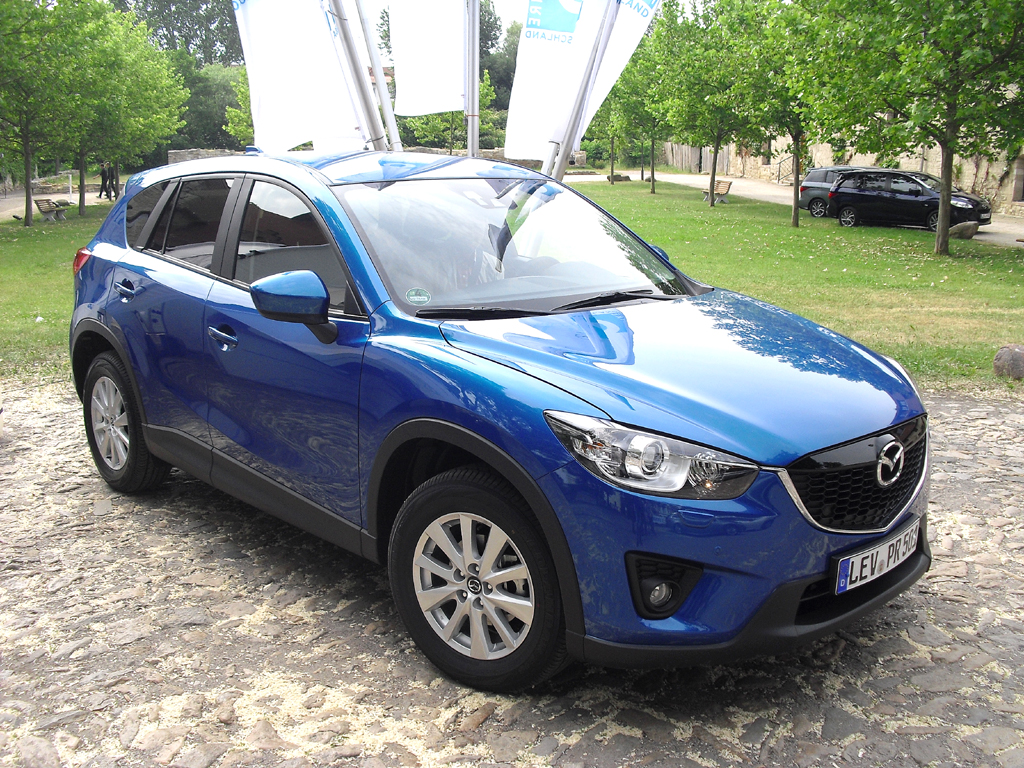 Jüngste Produktneuheit bei Mazda ist das kompakte SUV-Modell CX-5. 