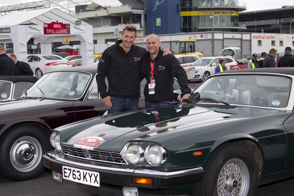 Jaguar fährt Königliches bei der 
