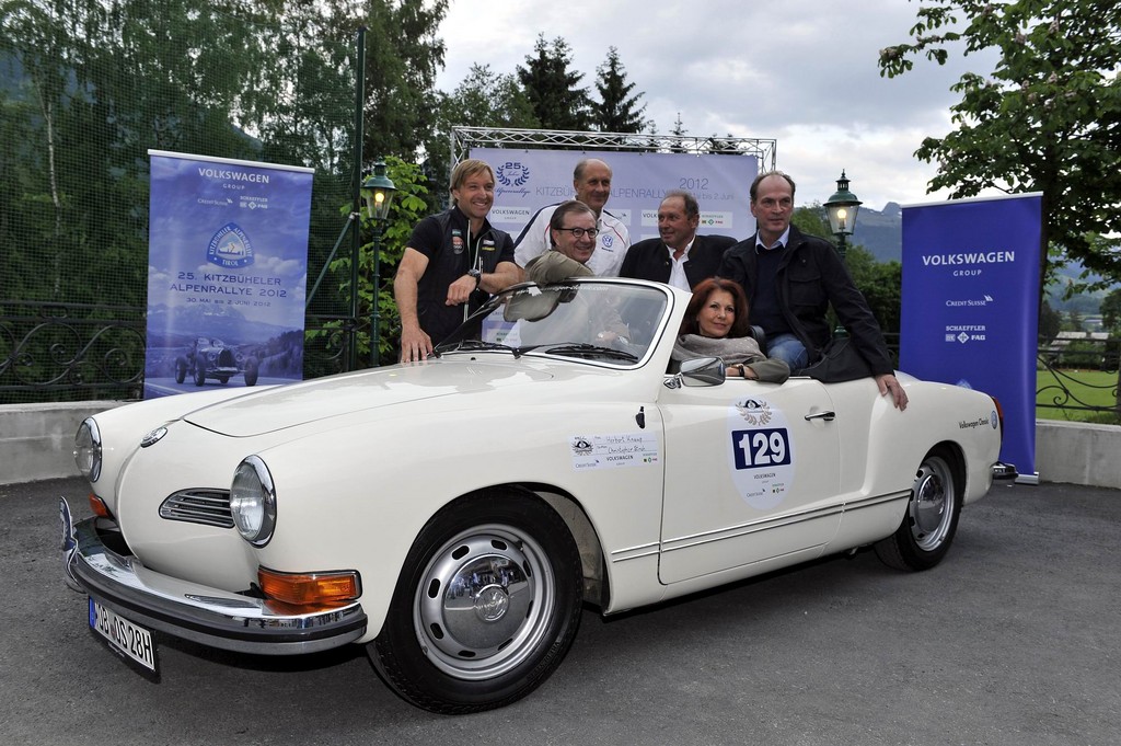 Kitzbüheler Alpenrallye lockt Autos und Promis